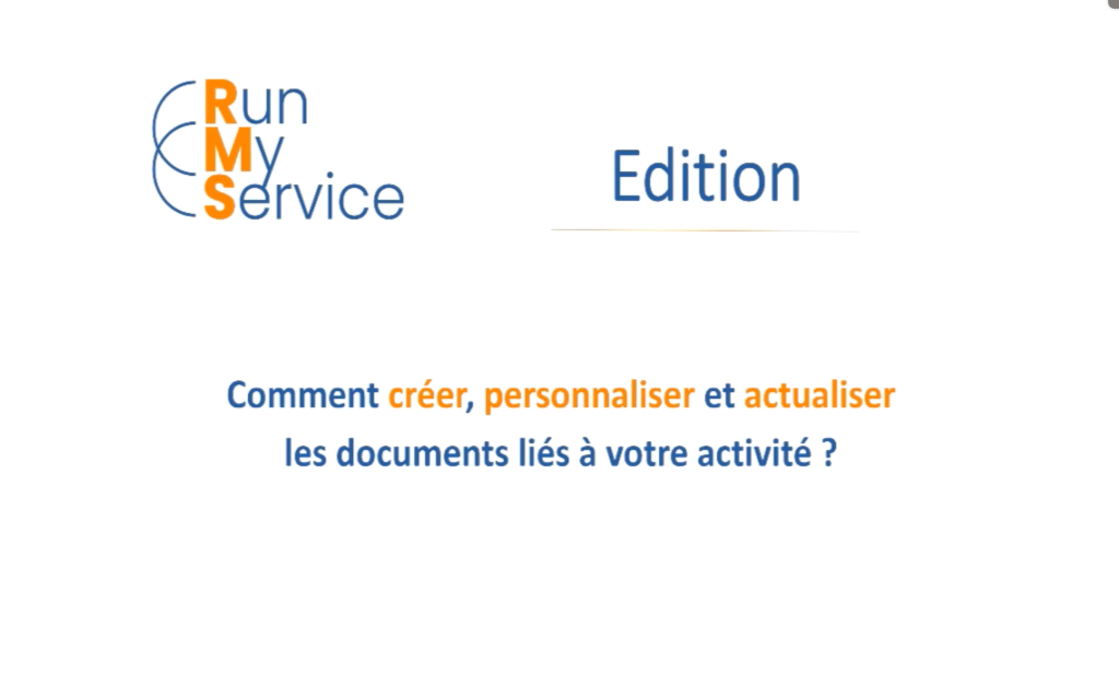 Edition - Les principes (1/2)